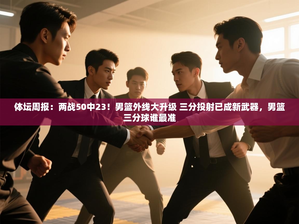 体坛周报：两战50中23！男篮外线大升级 三分投射已成新武器，男篮三分球谁最准  第1张